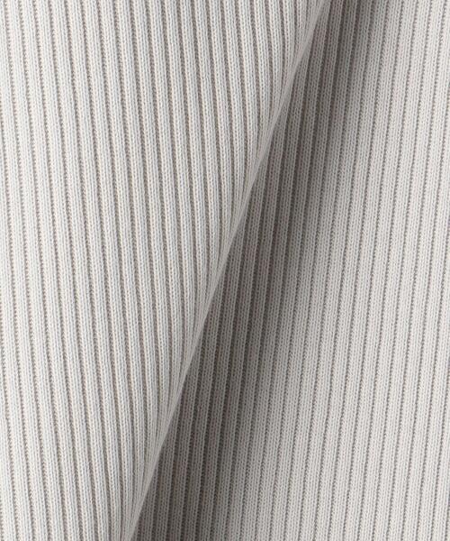 UNITED ARROWS LTD. OUTLET（ユナイテッドアローズアウトレット）の「＜A DAY IN THE LIFE＞リブ ウラキモウ 2WAY プルオーバー（Tシャツ/カットソー・レディース・モカ/ブラック/ライトグレー・FREE）」の14枚目の写真