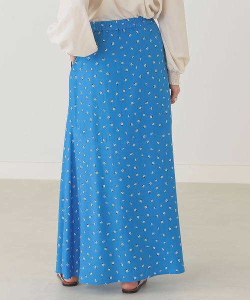 B:MING by BEAMS（ビーミングバイビームス）の「B:MING by BEAMS / レトロ フラワープリント ロングスカート 22SS（スカート・レディース・レッド系/ベージュ系/ブルー系・SMALL/MEDIUM）」の13枚目の写真