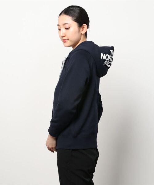 THE NORTH FACE(ザノースフェイス)の「ザ ノース フェイス THE NORTH FACE Rearview Full Zip Hoodie(リアビューフルジップフーディ)(パーカー・レディース・グレー/ネイビー/オフホワイト・S/M/XL/L)」の5枚目の写真