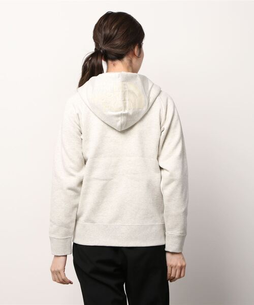 THE NORTH FACE(ザノースフェイス)の「ザ ノース フェイス THE NORTH FACE Rearview Full Zip Hoodie(リアビューフルジップフーディ)(パーカー・レディース・グレー/ネイビー/オフホワイト・S/M/XL/L)」の4枚目の写真