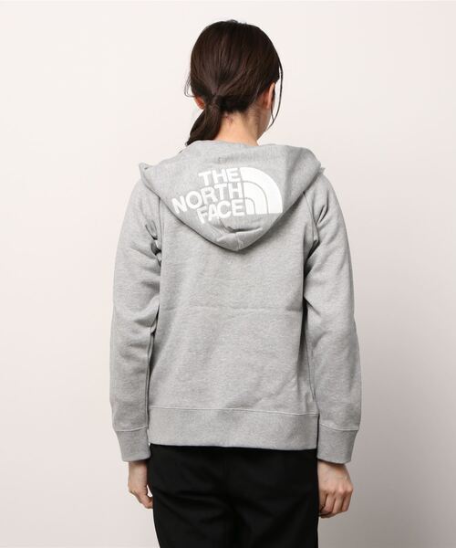 THE NORTH FACE(ザノースフェイス)の「ザ ノース フェイス THE NORTH FACE Rearview Full Zip Hoodie(リアビューフルジップフーディ)(パーカー・レディース・グレー/ネイビー/オフホワイト・S/M/XL/L)」の6枚目の写真