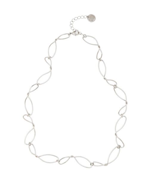 LAGUNAMOON（ラグナムーン）の「ロールフォルムショートネックレス（ネックレス・レディース・シルバー/ゴールド・FREE）」の7枚目の写真