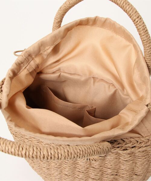 reca（レカ）の「【ZOZOTOWN限定】雑材バルーントート（トートバッグ・レディース・ベージュ/ライトベージュ/グレイッシュベージュ・FREE）」の5枚目の写真