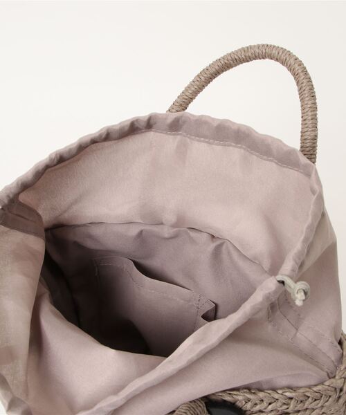 reca（レカ）の「【ZOZOTOWN限定】雑材バルーントート（トートバッグ・レディース・ベージュ/ライトベージュ/グレイッシュベージュ・FREE）」の7枚目の写真