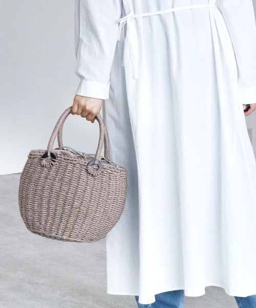 reca（レカ）の「【ZOZOTOWN限定】雑材バルーントート（トートバッグ・レディース・ベージュ/ライトベージュ/グレイッシュベージュ・FREE）」の14枚目の写真