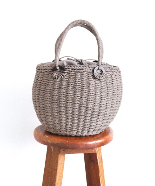 reca（レカ）の「【ZOZOTOWN限定】雑材バルーントート（トートバッグ・レディース・ベージュ/ライトベージュ/グレイッシュベージュ・FREE）」の15枚目の写真