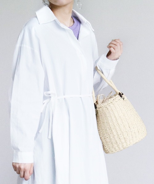 reca（レカ）の「【ZOZOTOWN限定】雑材バルーントート（トートバッグ・レディース・ベージュ/ライトベージュ/グレイッシュベージュ・FREE）」の17枚目の写真