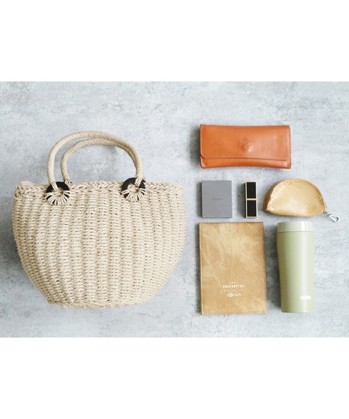 reca（レカ）の「【ZOZOTOWN限定】雑材バルーントート（トートバッグ・レディース・ベージュ/ライトベージュ/グレイッシュベージュ・FREE）」の20枚目の写真