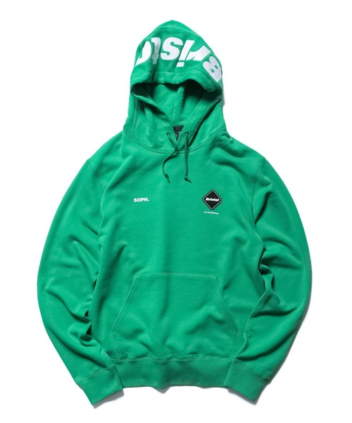 F.C.Real Bristol(エフシーレアルブリストル)の「LOGO APPLIQUE PULLOVER SWEAT HOODIE(パーカー・メンズ・ブラック/ブルー/ベージュ/グリーン・LARGE/X-LARGE/MEDIUM/SMALL)」の4枚目の写真