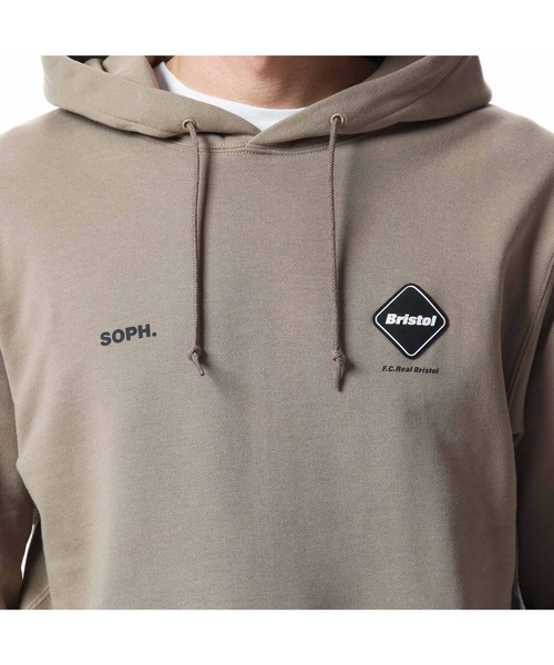F.C.Real Bristol(エフシーレアルブリストル)の「LOGO APPLIQUE PULLOVER SWEAT HOODIE(パーカー・メンズ・ブラック/ブルー/ベージュ/グリーン・LARGE/X-LARGE/MEDIUM/SMALL)」の12枚目の写真