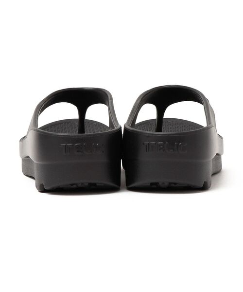 TELIC（テリック）の「TELIC:W FLIP FLOP◇（サンダル・レディース・ブラック/ライトホワイト・SMALL/MEDIUM/X-SMALL）」の6枚目の写真