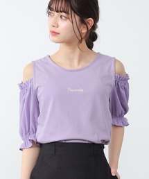 Honeys | 肩開きトップス(Tシャツ/カットソー)