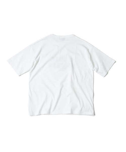 MAGIC NUMBER（マジック ナンバー）の「【MAGIC NUMBER】MNR-LOGO S/S TEE-SHIRT(LOOSE FIT)（Tシャツ/カットソー・メンズ・ブラック×グリーン/ホワイト×ブルー・X-LARGE/MEDIUM/LARGE）」の7枚目の写真