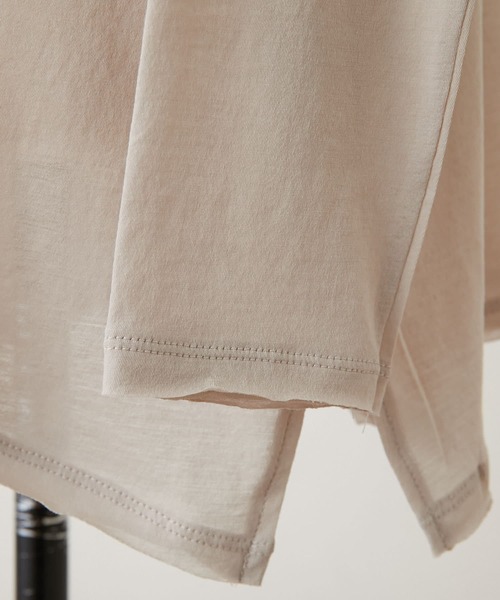 BEARDSLEY(ビアズリー)の「強燃ガーゼワイドカーデ(カーディガン/ボレロ・レディース・ブラック/ベージュ・FREE)」の7枚目の写真