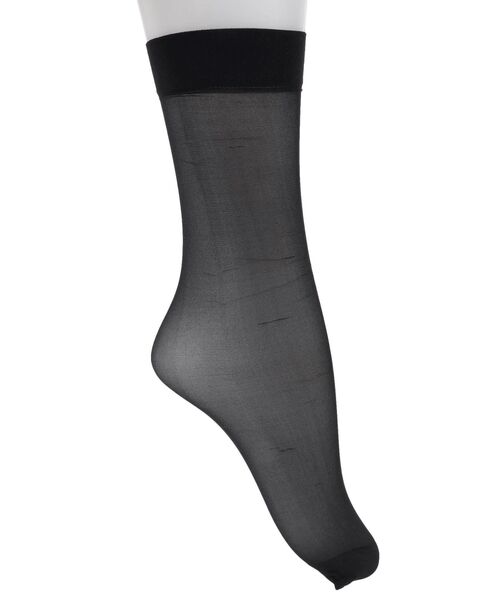 EMODA(エモダ)の「シアーソックス(ソックス/靴下・レディース・ブラック・FREE)」の1枚目の写真