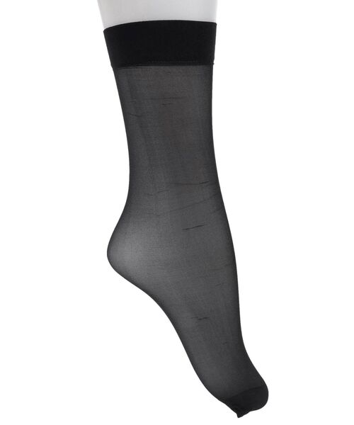 EMODA(エモダ)の「シアーソックス(ソックス/靴下・レディース・ブラック・FREE)」の2枚目の写真