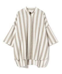 BLACK CRANE | BLACK CRANE / WIDE STRIPE　BOX SHIRTS ワイドストライプ ボックスシャツ ブラウス(シャツ/ブラウス)