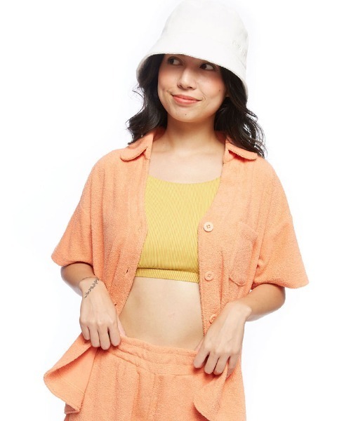 BILLABONG(ビラボン)の「BILLABONG レディース 【FOR SAND AND WATER】 PILE TOWEL S/SLV SHRTS 【2022年春夏モデル】/ビラボン(シャツ/ブラウス・レディース・ライトブルー/オリーブ/オレンジ・MEDIUM/LARGE)」の1枚目の写真