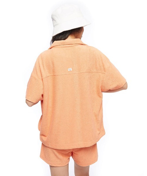 BILLABONG(ビラボン)の「BILLABONG レディース 【FOR SAND AND WATER】 PILE TOWEL S/SLV SHRTS 【2022年春夏モデル】/ビラボン(シャツ/ブラウス・レディース・ライトブルー/オリーブ/オレンジ・MEDIUM/LARGE)」の18枚目の写真