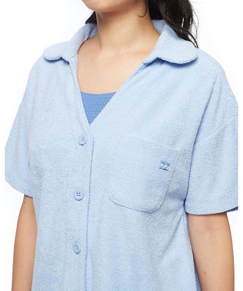 BILLABONG(ビラボン)の「BILLABONG レディース 【FOR SAND AND WATER】 PILE TOWEL S/SLV SHRTS 【2022年春夏モデル】/ビラボン(シャツ/ブラウス・レディース・ライトブルー/オリーブ/オレンジ・MEDIUM/LARGE)」の14枚目の写真