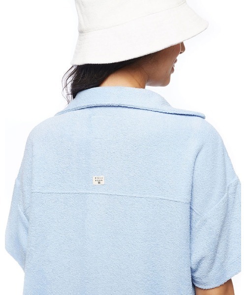 BILLABONG(ビラボン)の「BILLABONG レディース 【FOR SAND AND WATER】 PILE TOWEL S/SLV SHRTS 【2022年春夏モデル】/ビラボン(シャツ/ブラウス・レディース・ライトブルー/オリーブ/オレンジ・MEDIUM/LARGE)」の15枚目の写真