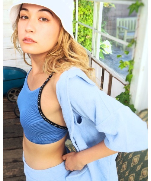 BILLABONG(ビラボン)の「BILLABONG レディース 【FOR SAND AND WATER】 PILE TOWEL S/SLV SHRTS 【2022年春夏モデル】/ビラボン(シャツ/ブラウス・レディース・ライトブルー/オリーブ/オレンジ・MEDIUM/LARGE)」の8枚目の写真
