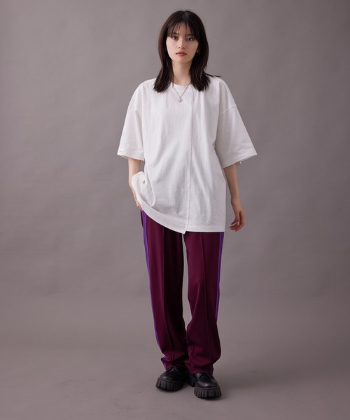 re_k by JUNRED(レクバイジュンレッド)の「re_k by JUNRED / サイドテープトラックパンツ(その他パンツ・メンズ・ネイビー/ワイン/ブルー/ブラック・S/M/L)」の18枚目の写真