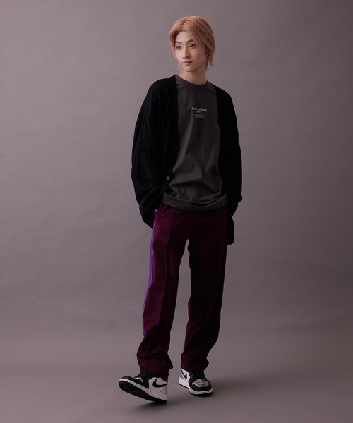 re_k by JUNRED(レクバイジュンレッド)の「re_k by JUNRED / サイドテープトラックパンツ(その他パンツ・メンズ・ネイビー/ワイン/ブルー/ブラック・S/M/L)」の8枚目の写真