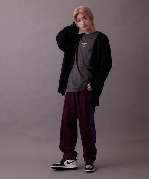 re_k by JUNRED(レクバイジュンレッド)の「re_k by JUNRED / サイドテープトラックパンツ(その他パンツ・メンズ・ネイビー/ワイン/ブルー/ブラック・S/M/L)」の14枚目の写真