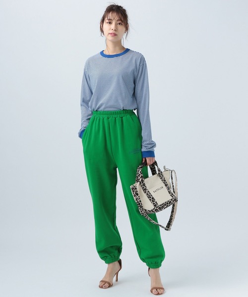 BAYFLOW（ベイフロー）の「スウェットパンツ（スウェットパンツ・レディース・グリーン/ネイビー/ライトグレー・SMALL/MEDIUM）」の5枚目の写真