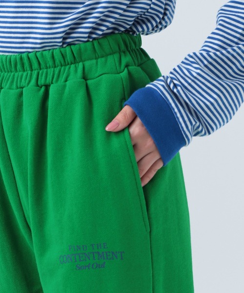 BAYFLOW（ベイフロー）の「スウェットパンツ（スウェットパンツ・レディース・グリーン/ネイビー/ライトグレー・SMALL/MEDIUM）」の15枚目の写真