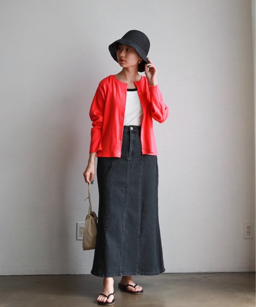 feepur（フェピュール）の「カップ付きリンガータンク（タンクトップ・レディース・ブラック/オフホワイト/ピンク/ブルー/ホワイト×ブラック・MEDIUM）」の16枚目の写真