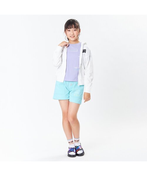 algy（アルジー）の「飛びシシュウT（Tシャツ/カットソー・キッズ・ピンク/ラベンダー/オフホワイト・XXX-SMALL/SMALL/XX-SMALL/MEDIUM/X-SMALL）」の10枚目の写真