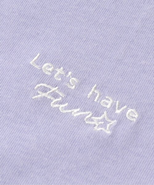 algy（アルジー）の「飛びシシュウT（Tシャツ/カットソー・キッズ・ピンク/ラベンダー/オフホワイト・XXX-SMALL/SMALL/XX-SMALL/MEDIUM/X-SMALL）」の15枚目の写真