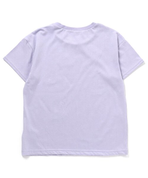 algy（アルジー）の「飛びシシュウT（Tシャツ/カットソー・キッズ・ピンク/ラベンダー/オフホワイト・XXX-SMALL/SMALL/XX-SMALL/MEDIUM/X-SMALL）」の9枚目の写真