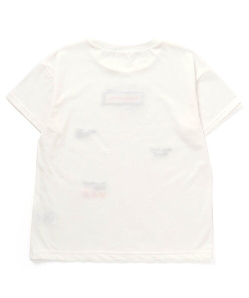 algy（アルジー）の「飛びシシュウT（Tシャツ/カットソー・キッズ・ピンク/ラベンダー/オフホワイト・XXX-SMALL/SMALL/XX-SMALL/MEDIUM/X-SMALL）」の18枚目の写真