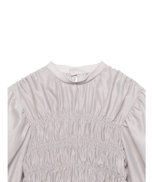 ☆レア品☆ anuans シャーリングシアーブラウス フリーサイズ レア 