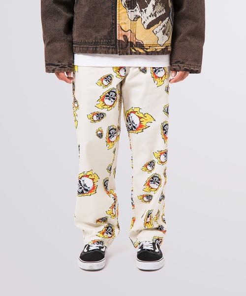 HUF（ハフ）の「MARVEL GHOST RIDER PAINTER PANT / HUF ペインター 
