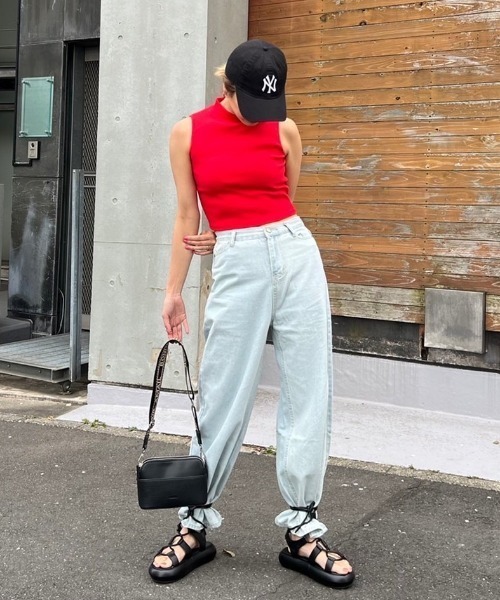 AMAIL(アマイル)の「Fashionable putting bra TT(タンクトップ・レディース・ホワイト/ブラック/レッド/グリーン・FREE)」の18枚目の写真