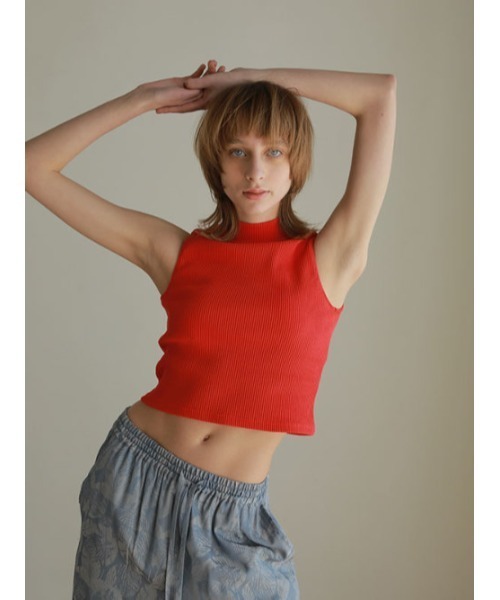 AMAIL(アマイル)の「Fashionable putting bra TT(タンクトップ・レディース・ホワイト/ブラック/レッド/グリーン・FREE)」の5枚目の写真