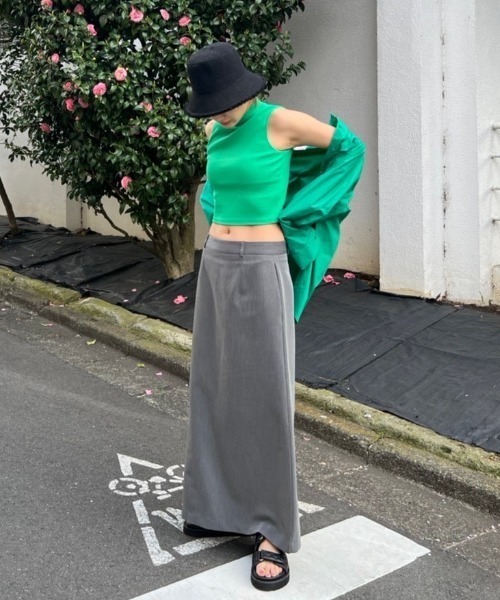 AMAIL(アマイル)の「Fashionable putting bra TT(タンクトップ・レディース・ホワイト/ブラック/レッド/グリーン・FREE)」の10枚目の写真