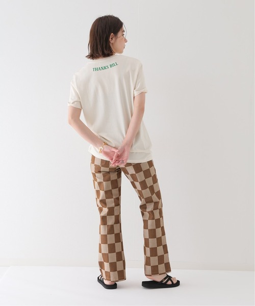 JOINT WORKS（ジョイントワークス）の「【GOOD MORNING KEITH/グッドモーニングキース】FILLMORE EAST NATURAL（Tシャツ/カットソー・レディース・グリーン・MEDIUM）」の4枚目の写真