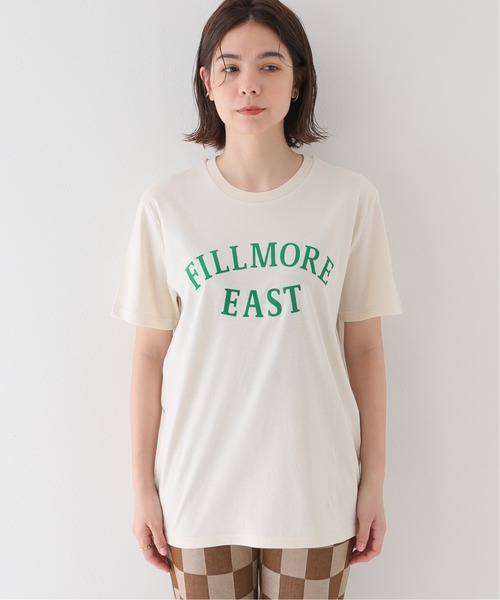 JOINT WORKS（ジョイントワークス）の「【GOOD MORNING KEITH/グッドモーニングキース】FILLMORE EAST NATURAL（Tシャツ/カットソー・レディース・グリーン・MEDIUM）」の5枚目の写真