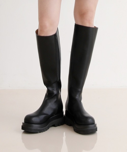 ブランド古着 ロングブーツ ブーツ By Muni R バイ ムニール のファッション通販 Zozoused