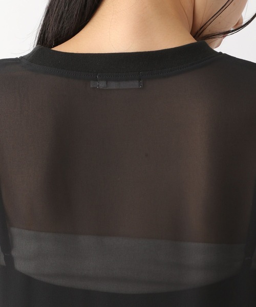 LEPSIM（レプシィム）の「【ワンピース＆インナーのセットアイテム】シアーワンピース　287047（ワンピース・レディース・ブラック/キャメル・FREE）」の11枚目の写真