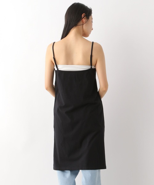 LEPSIM（レプシィム）の「【ワンピース＆インナーのセットアイテム】シアーワンピース　287047（ワンピース・レディース・ブラック/キャメル・FREE）」の14枚目の写真