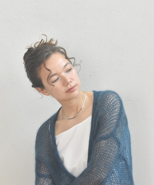 LHME（エルエイチエムイー）の「LHME スネークチェーンネックレス/サージカルステンレス316L（金属アレルギー対応）（ネックレス・レディース・シルバー/ゴールド・40cm/45cm/50cm）」の15枚目の写真