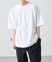 ロゴラバープリントBIGシルエットTシャツ / グリッタープリント