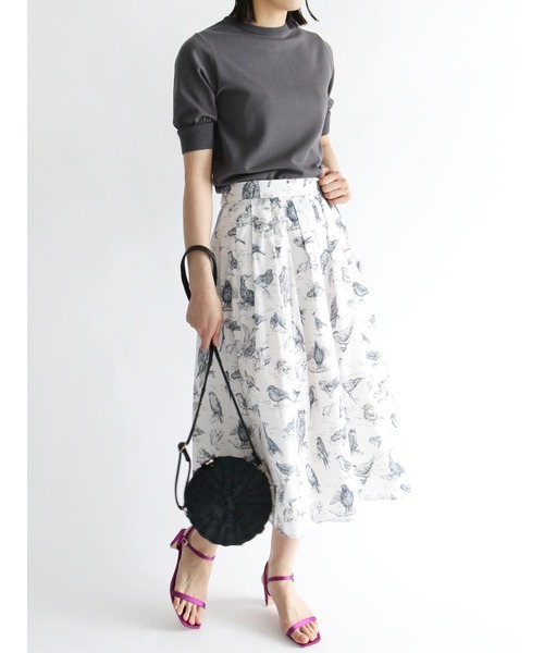 Te chichi（テチチ）の「バックパール釦ニット（ニット/セーター・レディース・ブラック/レッド/オフホワイト/チャコール・ﾌﾘ-）」の10枚目の写真