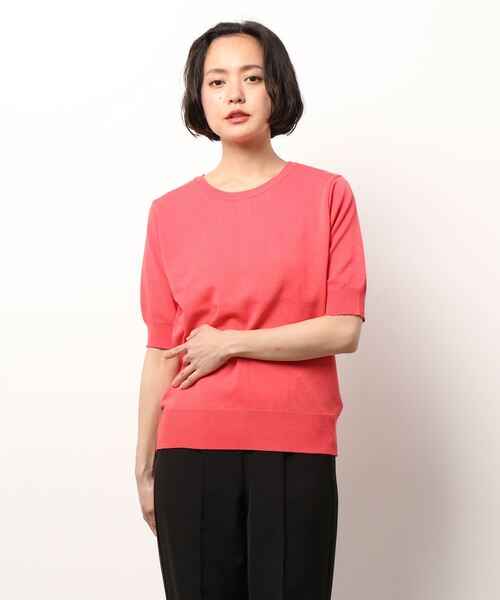 Te chichi（テチチ）の「バックパール釦ニット（ニット/セーター・レディース・ブラック/レッド/オフホワイト/チャコール・ﾌﾘ-）」の22枚目の写真